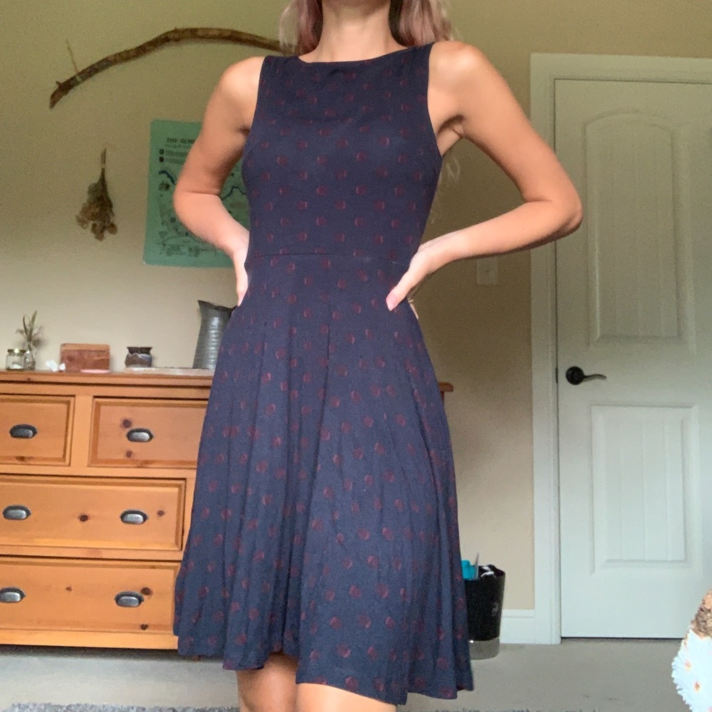 Navy blue Ann Taylor Loft dress